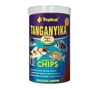 TANGANYIKA CHIPS 1000ml/520g Special, multi-ingredient sinking chips for large cichlids from Lake Tanganyika