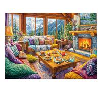 TangComplete - Puzzles 1000 Pieces for Adults jigsaw puzzles for adults 1000 Piece Puzzle Challenging Game for The Whole for Women, Gifts for Men, Theme:Warm Home