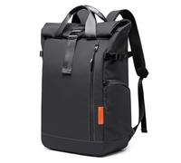 TANGCORLE Roll Top Travel Backpack for Men and Women 15.6 Inch 20-25L Expandable Water-Resistant Commuter Casual Daypack Laptop Backpack for Work Business College