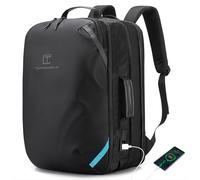 TANGCORLE Travel Carry on Backpack Expandable Flight Approved Backpacks 17.3 inch Laptop Business Back Pack for Women Men