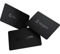 TANGEM Card 2.0 Hardware Crypto Wallet - Pack of 3, Black