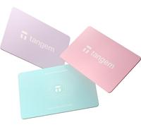 TANGEM Morning Zefir Hardware Crypto Wallet - Pack of 3, Blue,Pink,Purple