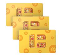 TANGEM Wallet 2.0 Pack of 3 White - Secure Crypto Wallet - Trusted Cold Storage for Bitcoin, Ethereum, NFT's & More Coins - 100% Offline Hardware Wallet