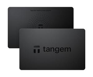 TANGEM Wallet Pack of 2 - Secure Crypto Wallet - Trusted Cold Storage for Bitcoin, Ethereum, NFT's & More Coins - 25 Years Warranty