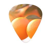 tangerine guitar picks in three different thicknesses, suitable for electric guitar and band players