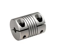 Tangerniu 1pc Aluminum Alloy Elastic Thread Winding Flexible Coupling D25 L30 Coding Coupler for CNC Stepper Motor Shaft Joint(5mm x 8mm)