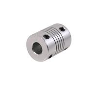 Tangerniu 1pc D19L25 Shaft Couplings Aluminum Z Axis Flexible Coupler for Stepper Motor Shaft Joint(6.35x10mm)