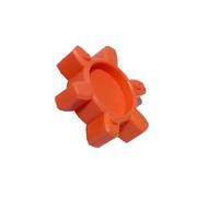 Tangerniu 1pc Plum Type Coupling Cushion Polyurethane PU Flexible Pump Shaft Plastic Spider Buffer Damper Joint Socket