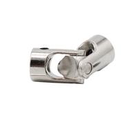 Tangerniu 1pc Steel Cardan Joint 2mm 2.3mm 3mm 3.17mm 4mm Universal Coupling Car Ship Motor Connector Universal Joint Coupler Joint Socket