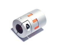 Tangerniu D25 L30 Servo Motor Coupler 8mm 9mm 10mm 11mm 12mm 12.7mm 14mm Shaft Component Encoder 4 Jaw Flexible Plum Coupling Sleeve(10mm to 11mm)