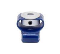 Tangerniu D40L50 S Type Plastic Flexible Eccentric Declination Plastic Elastic Motor Encoder 8 Shaped Coupling Coupler Shaft Joint(6x12.7mm)