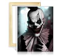 TANGFEIY Paintwork Kit for Wall Decor Horror on Canvas Painting Adults with Brushes and Acrylic Pigment for Home Wall Decor Adult Kids Gift NO Frame(50x65cm)