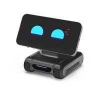 TangibleFuture LOOI Robot-Space Black - AI Desktop Companion with ChatGPT Voice Interaction, Memory, Personality, Gesture & Face Recognition, Emotional Support, and 10W Wireless Charging