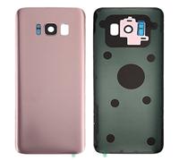 TANGJIANCHENG-PHONE ACCESSORIES Professional Compatible With Samsung Galaxy S8 / G950 Battery Back Cover With Camera Lens Cover & Adhesive Parts (Color : Rose gold)