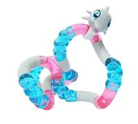 Tangle 8511 Fidget Toy Junior Aquatic Pets Series with Dolphin Animal Figure, Anti-Stress Finger Toy, Promotes Fine Motor Skills