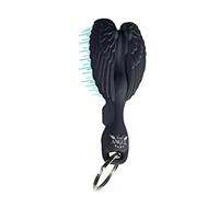 Tangle Angel Baby Keyring Brush Black Turquoise