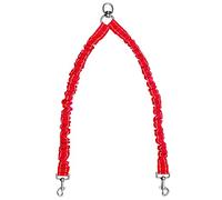 Tangle Free BungeeX2 Double Dog Leash Coupler, 360° Swivel No Tangle Dual Dog Walking & Training Leash|0-30lbs|, Comfortable Shock Absorbing Reflective Lead by Walk 2 Dogs with Ease