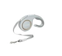 Tangle Free Retractable Dog Leash with Anti-Pull Lock 3M 5M Auto Reel Leash Lightweight and Durable for Cats and Small Dogs 펫(White,3meter)