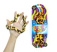 Tangle Furry Fidgets - New! Leopard Print - Plush Tangle Fidget Toy - Soft Colorful Plush Materials That Will Please Sensory Toy Lovers - Take Your Furry Fidget with You Everywhere!