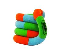 Tangle Jr. Fuzzies Series | Orange Green Blue | FIDGET TO FOCUS | Fidget Toy For Kids | 3+ | Twisting Sensory Toy | Great for Fine Motor Skills | In Official Box