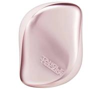 Tangle Teezer Compact Styler Pink Matte Chrome compact hair brush 1 pcs, Pink