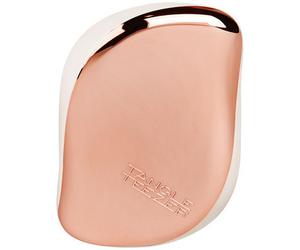 Tangle Teezer Compact Styler Rose Gold Cream compact hair brush Pink