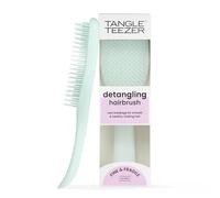 Tangle Teezer Fine and Fragile Ultimate Detangler Hairbrush for Coloured, Fine & Thin Hair - Two-Tiered Soft Flex Teeth Reduce Breakage & Pulling - Gentle on Delicate Hair - Ice Blue