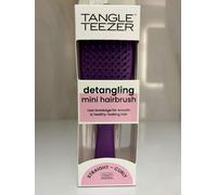 Tangle Teezer Mini Ultimate Detangler - For Wet & Dry Hair - Detangling Brush for All Hair Types - Perfect Brush For Kids & Travel - Fresh Purple