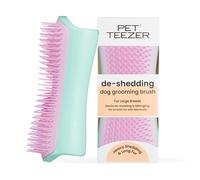 Tangle Teezer | Pet Teezer - Mint & Pink De-Shedding & Dog Grooming Br