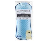 Tangle Teezer Pet Teezer Small De-Shedding Brush small brush for pets 1 pcs, Navy & Sky Blue