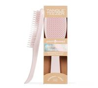 Tangle Teezer The Ultimate Detangler Plant Marshmallow Pink Straight to Curly