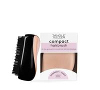 Tangle Teezer | The Compact Styler Detangling Hairbrush | Travel-Friendly with Protective Cover & Two-Tiered Teeth Design | Perfect for Wet, Dry & Flyaway Hair | Black/Rose Gold