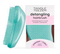 Tangle Teezer |The Original Mini Detangling Hairbrush | Palm Size Perfect for Kids & Travelling | Ideal for Wet & Dry Hair |Reduces Flyaways | Marine Teal & Rosebud