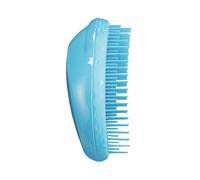 Tangle Teezer | The Thick & Curly Detangling Hairbrush | Strong Two-Tiered Teeth | Palm-Friendly | Suitable for Wet & Dry Hair |Get Frizz-Free, Super-Defined Curls | Azure Blue