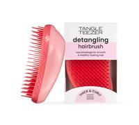 Tangle Teezer | The Thick & Curly Detangling Hairbrush | Strong Two-Tiered Teeth | Palm-Friendly | Suitable for Wet & Dry Hair |Get Frizz-Free,