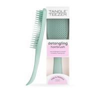 Tangle Teezer The Ultimate Detangler Fine & Fragile Hairbrush | Gentle Detangling Brush | Coloured, Fine & Thin Hair | Soft Flex Teeth Reduce Breakage & Pulling | Dark Teal