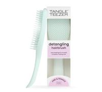 Tangle Teezer The Ultimate Detangler Fine & Fragile Hairbrush | Gentle Detangling Brush | Coloured, Fine & Thin Hair | Soft Flex Teeth Reduce Breakage & Pulling | Ice Blue