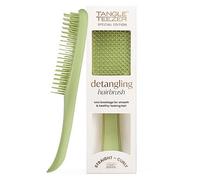 Tangle Teezer Ultimate Detangler Hairbrush, For Wet and Dry Hair, Detangling Brush For All Hair Types, Two-Tiered Teeth Reduce Breakage and Eliminate Knots, Olive Green, Matte Finish