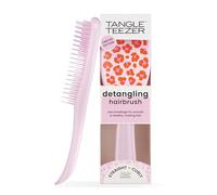 Tangle Teezer The Ultimate Detangler Straight to Curly Hairbrush | Detangling Brush | Two-Tiered Teeth Reduce Breakage & Eliminate Knots| Wet & Dry Hair | Vibrant Leopard