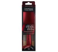 The Devil Wears Prada and Tangle Teezer The Ultimate Detangler™ Hairbrush - Detangling Brush For Straight To Curly Hair- Two-Tiered Teeth Reduce Breakage - Limited-Edition Red Metallic Finish