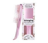 Tangle Teezer Ultimate Detangling Straight & Curly Mini mini detangling brush for wet and fragile hair Pink Satin