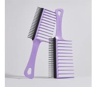 Tangle Teezer Wide Tooth Comb - LILAC Less Breakage & Knots