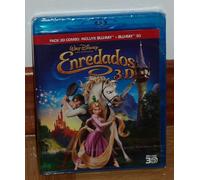 Tangled Blu-Ray 3D + Classic Blu-Ray Disney No. 52 New (Unopened) A-B-C