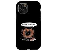 Tangled Millipede Happens Every Time Humor Bug Lover Case for iPhone 11 Pro