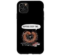 Tangled Millipede Happens Every Time Humor Bug Lover Case for iPhone 11 Pro Max