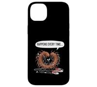 Tangled Millipede Happens Every Time Humor Bug Lover Case for iPhone 14 Plus