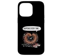 Tangled Millipede Happens Every Time Humor Bug Lover Case for iPhone 14 Pro Max