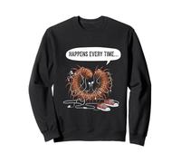 Tangled Millipede Happens Every Time Humor Bug Lover Sweatshirt