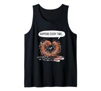 Tangled Millipede Happens Every Time Humor Bug Lover Tank Top