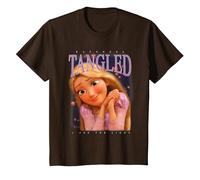 Tangled Rapunzel Montage T-Shirt, Youth, Brown, 4T